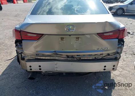 2015 Lexus Is 250 from USA, damaged, VIN JTHBF1D25F5063274